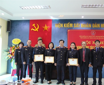 Các đơn vị Viện KSND cấp huyện tổ chức Hội nghị triển khai công tác kiểm sát...